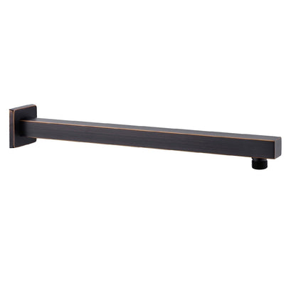Oil rubbed bronze wall mount shower arm for rainfall square shower head, 10 inch length on Tampa Home & Garden Store