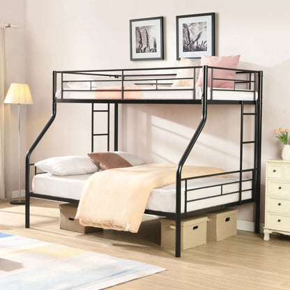 Modern Metal Bunk Bed with black metal frame by Unique Piece Furniture on Tampa Home & Garden Store