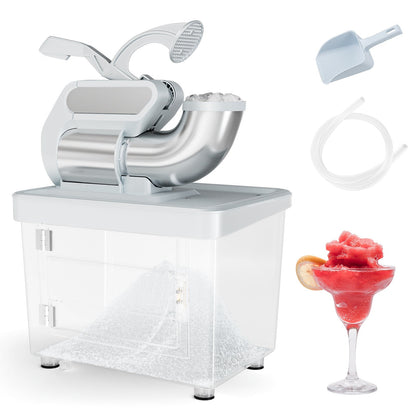 GemGear shaved ice machine with ice hopper and stainless steel chute on Tampa Home & Garden Store