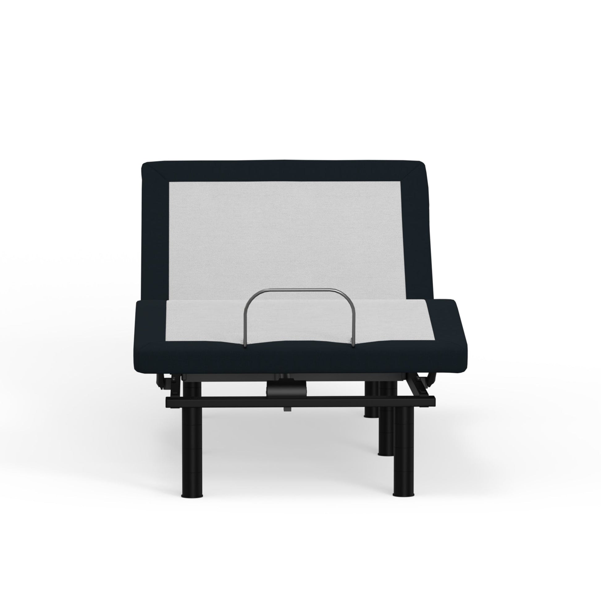 Model P2 Adjustable Base Twin Long with Massage and USB by HouseOfZazla, black metal frame on Tampa Home & Garden Store