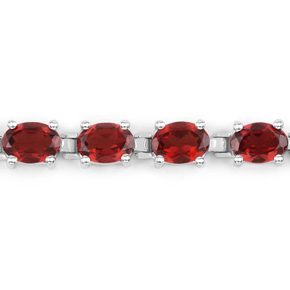 Bracelet with four 15.30ct oval garnets in .925 sterling silver by Bids.com on Tampa Home & Garden Store