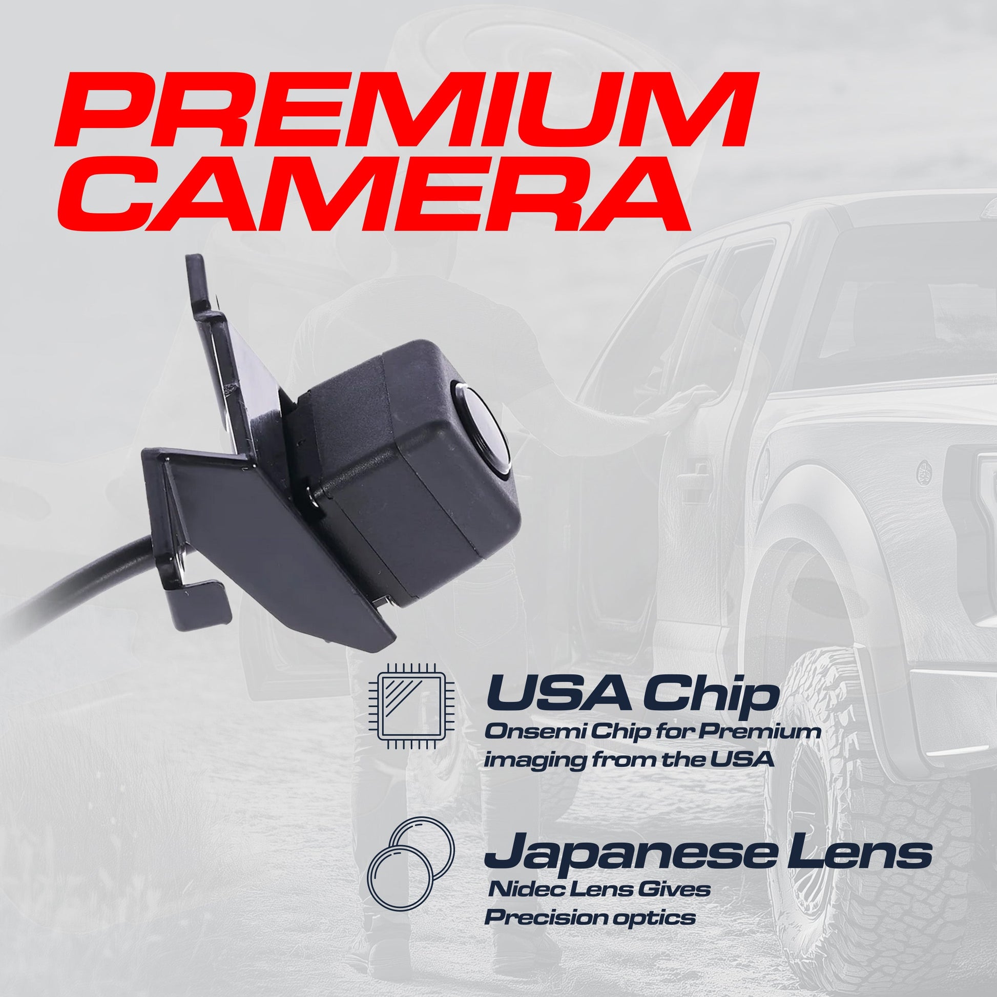 OEM Replacement Backup Camera for Toyota Camry 2009-2011, Master Tailgaters, black housing on Tampa Home & Garden Store