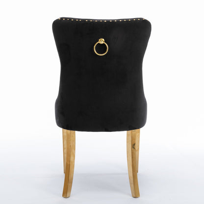 Nikki Modern Tufted Dining Chair Set of 2