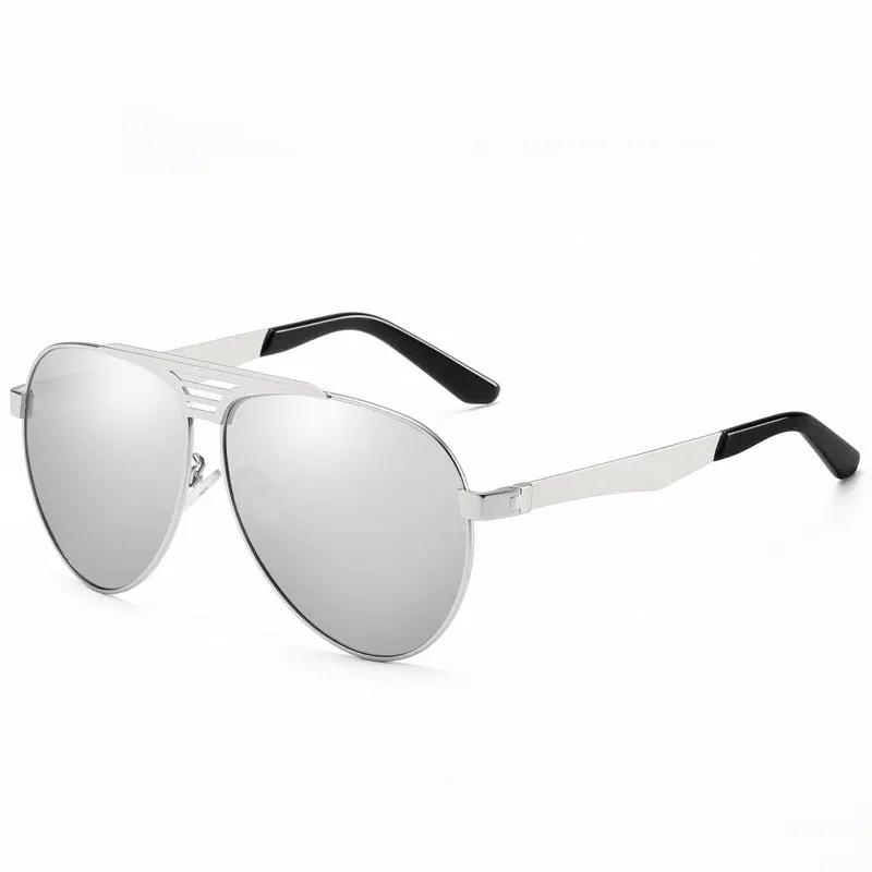 Polarized UV protection glasses FLIPSTYLEZLLC silver metal aviator sunglasses with mirrored lenses on Tampa Home & Garden Store