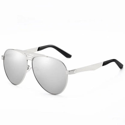 Polarized UV protection glasses FLIPSTYLEZLLC silver metal aviator sunglasses with mirrored lenses on Tampa Home & Garden Store