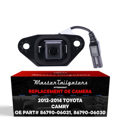 Backup camera by Master Tailgaters for Toyota Camry 2012-2014; black OE 86790-06030/06031 on Tampa Home & Garden Store