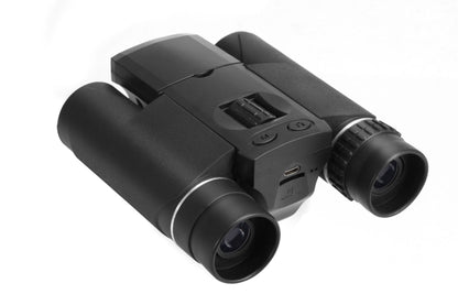 Digital HD Camera Binoculars in black plastic with textured grips on Tampa Home & Garden Store