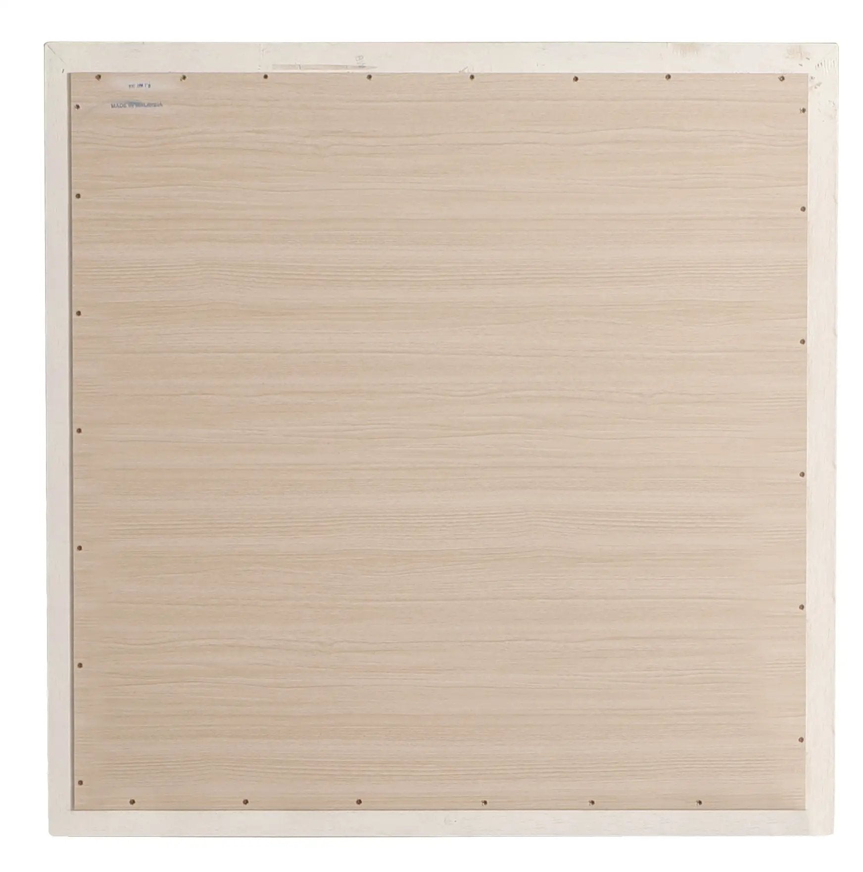 Traditional wall mirror back with wood frame and exposed screws by Unique Piece Furniture on Tampa Home & Garden Store
