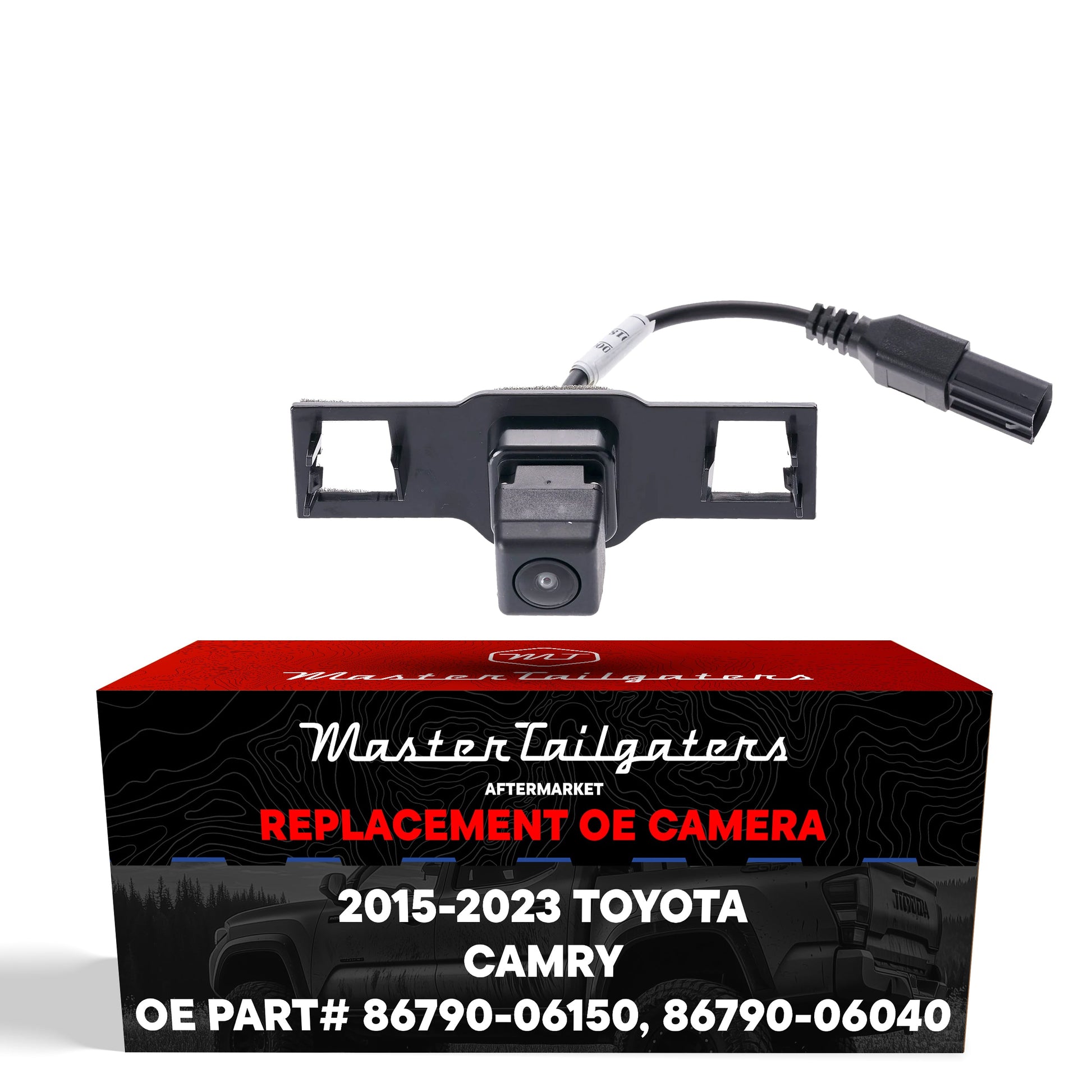 Backup camera Master Tailgaters OEM Toyota Camry replacement with wiring harness on Tampa Home & Garden Store