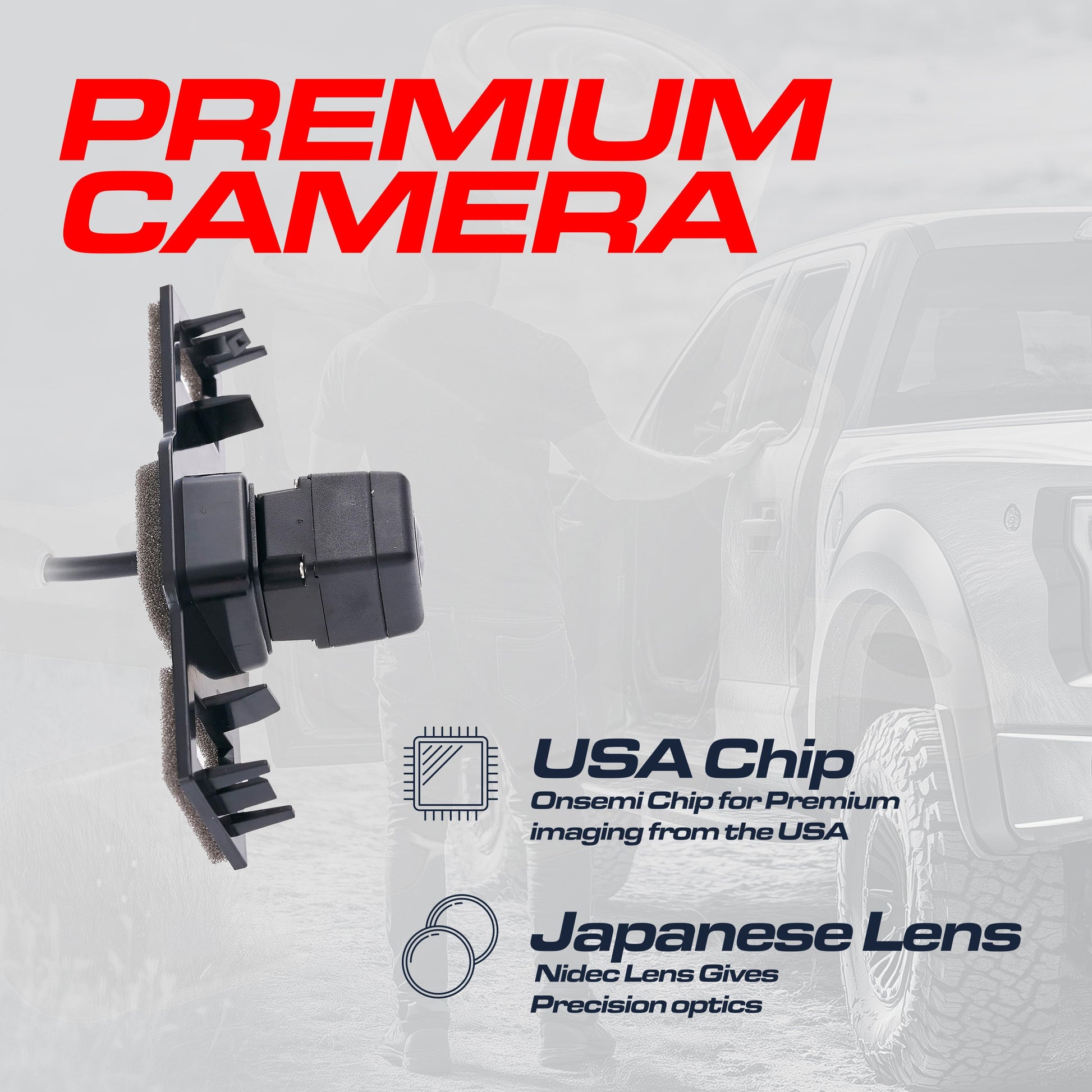 Master Tailgaters OEM backup camera for Toyota Camry (2015-2017, 2021-2023) on Tampa Home & Garden Store
