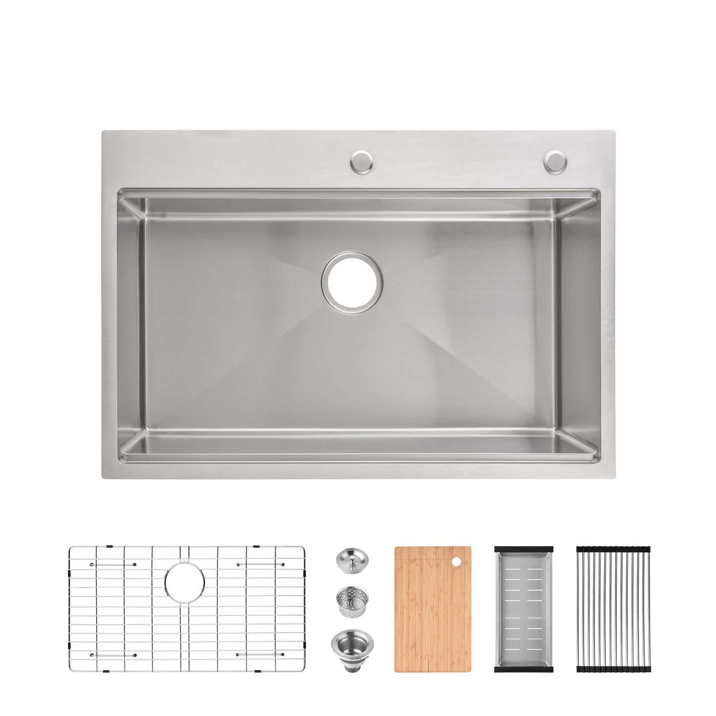 Stainless Steel Kitchen Sink For Overmount