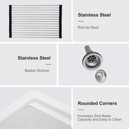 Quartz Composite Workstation Kitchen Sink