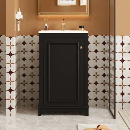 Bathroom Vanity With Sink Freestanding Cabinet