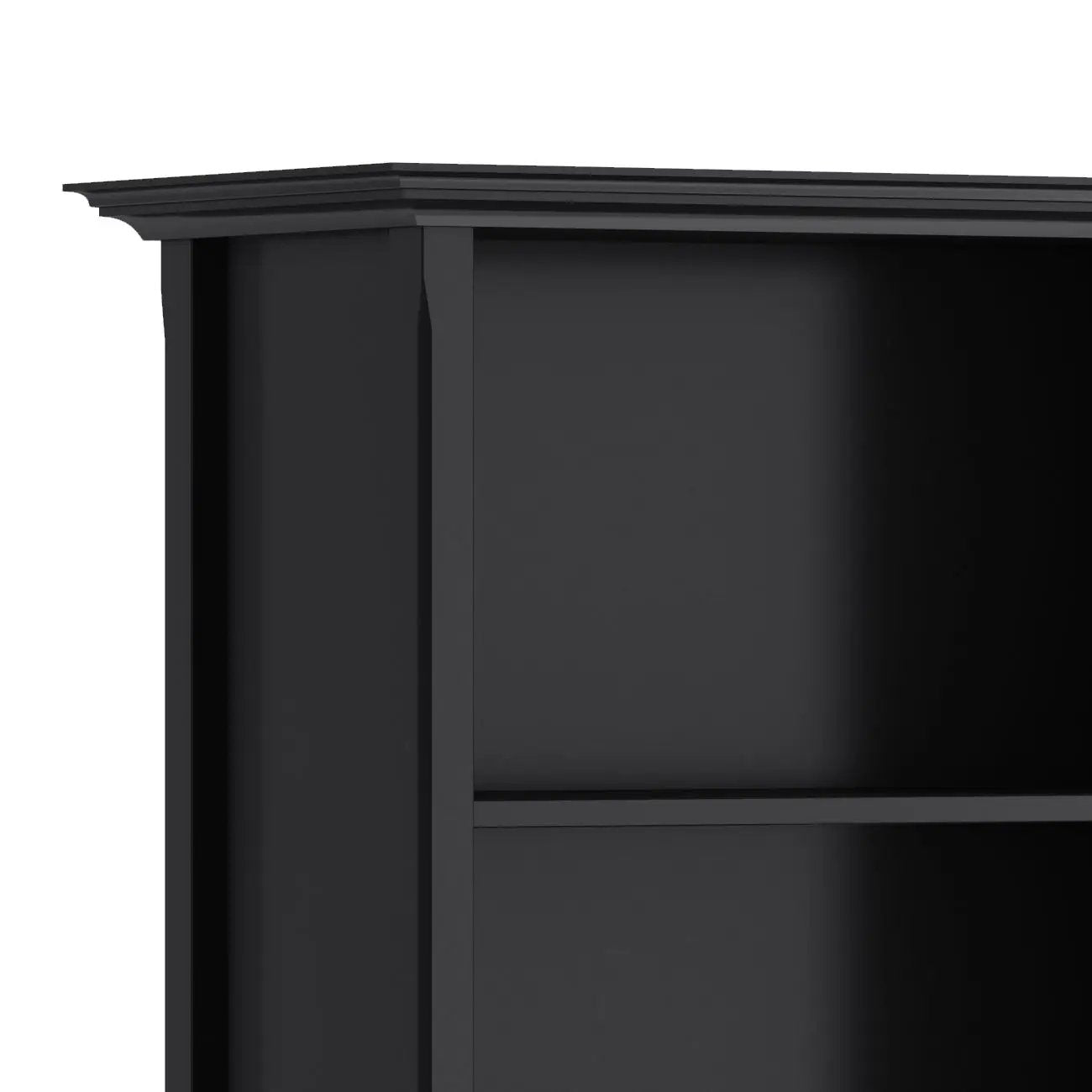 Amherst Five Shelf Bookcase Handcrafted Wood
