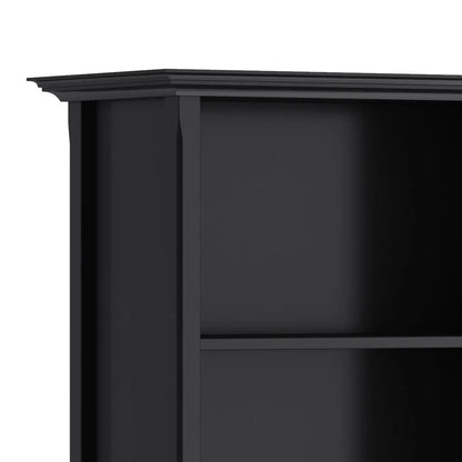 Amherst Five Shelf Bookcase Handcrafted Wood