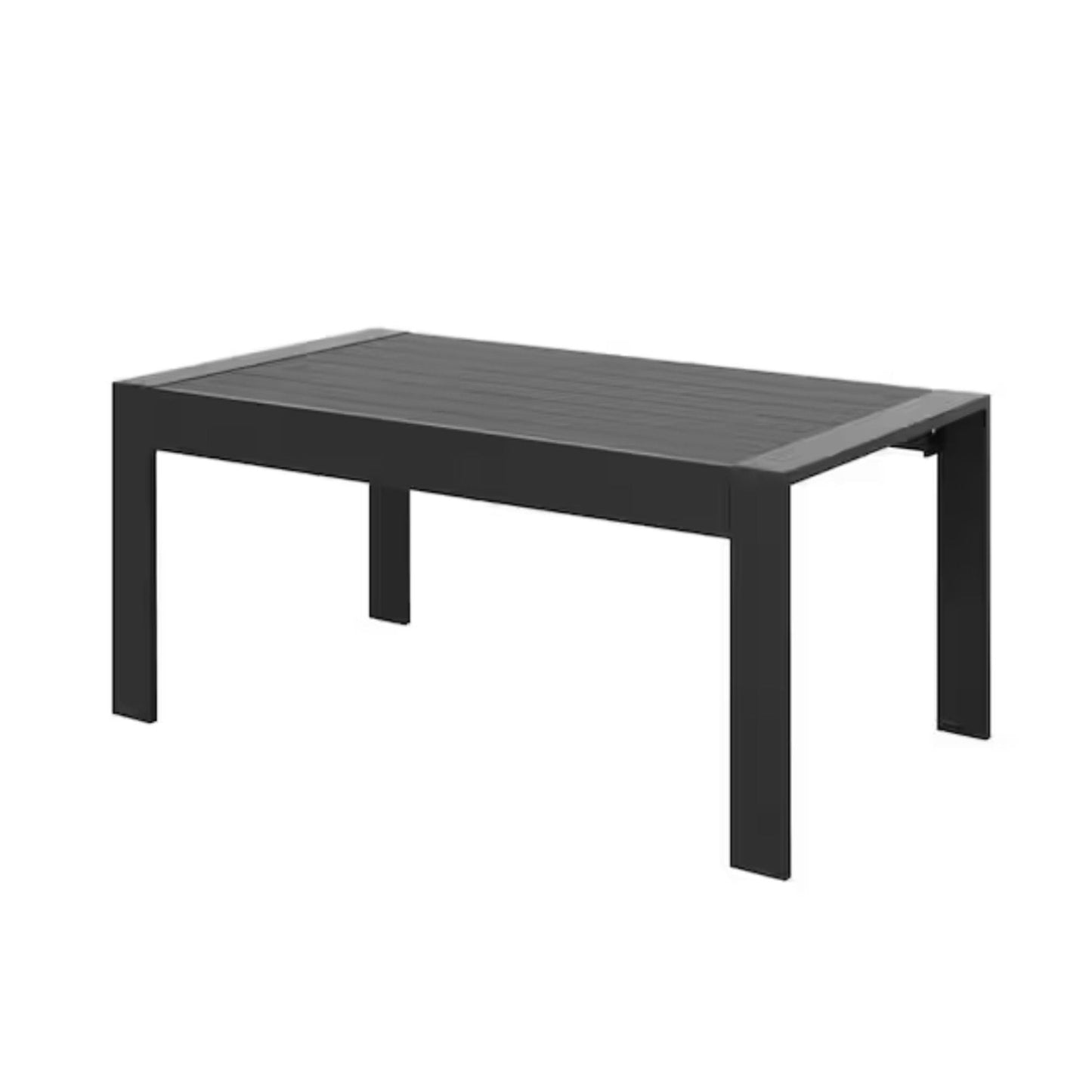 Modern Outdoor Coffee Table with Aluminum Frame