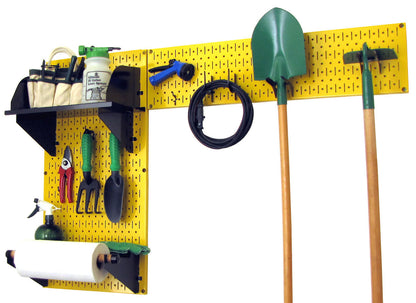 Wall Mount Pegboard Garden Tool Storage Kit