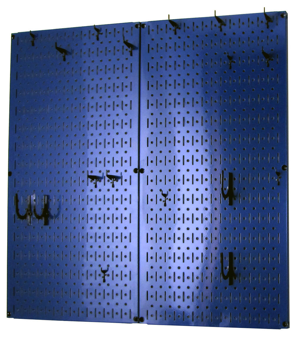 Kitchen Pegboard Storage Rack for Pots and Pans