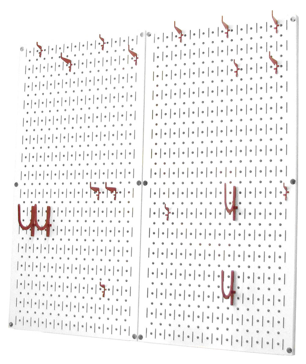 Kitchen Pegboard Storage Rack for Pots and Pans