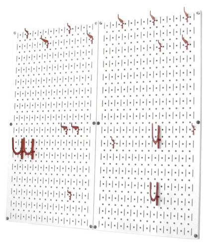 Kitchen Pegboard Storage Rack for Pots and Pans