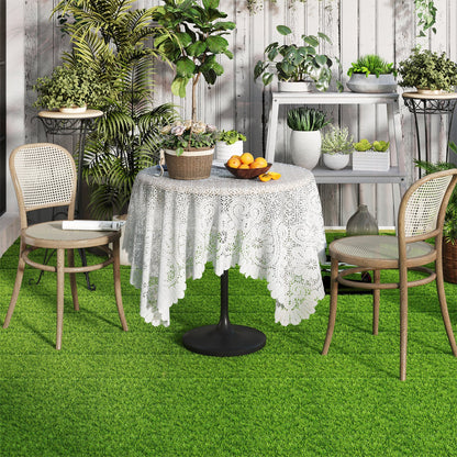 30 PCS Interlocking Artificial Grass Tiles