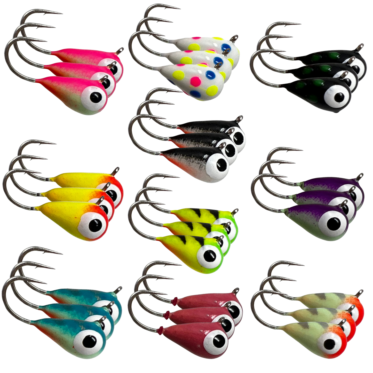 Jigs para pesca en hielo Reaction Tackle