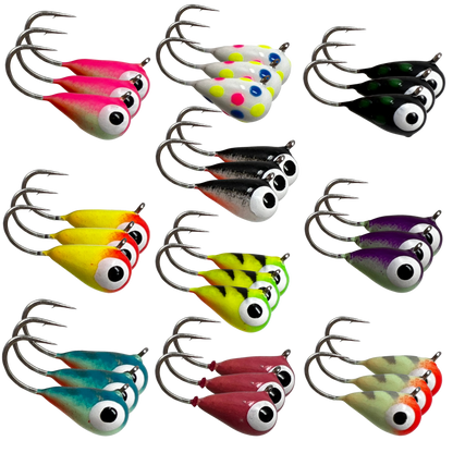 Jigs para pesca en hielo Reaction Tackle