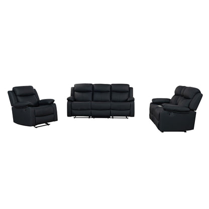 Blanche Glider Recliner With Led And Pillow Arms