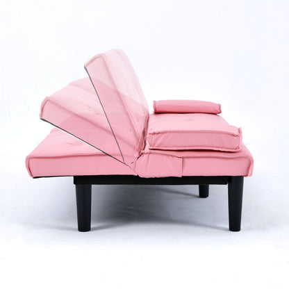 Compact Foldable Sofa Bed and Cup Holder