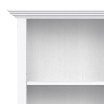 Amherst Five Shelf Bookcase Handcrafted Wood