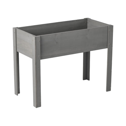 Raised Outdoor Garden Bed and Planter Box
