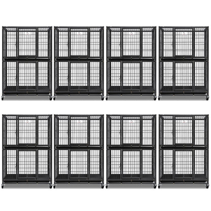 31" Two-Tier Dog Crate 46A - Tampa Home & Garden Store