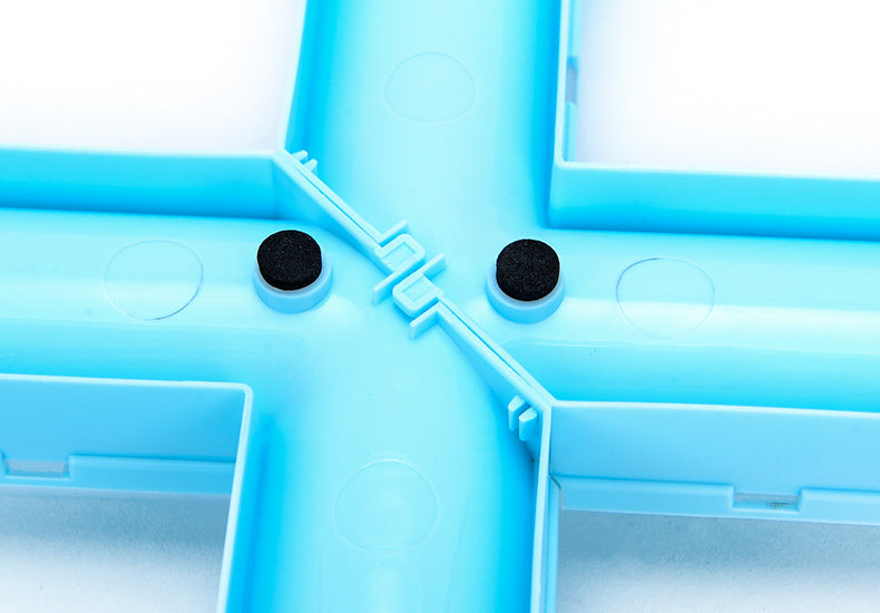 Cat toy turntable funny cat set blue plastic tunnels cross with black pads by Sell My Stuff on Tampa Home & Garden Store