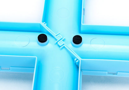 Cat toy turntable funny cat set blue plastic tunnels cross with black pads by Sell My Stuff on Tampa Home & Garden Store