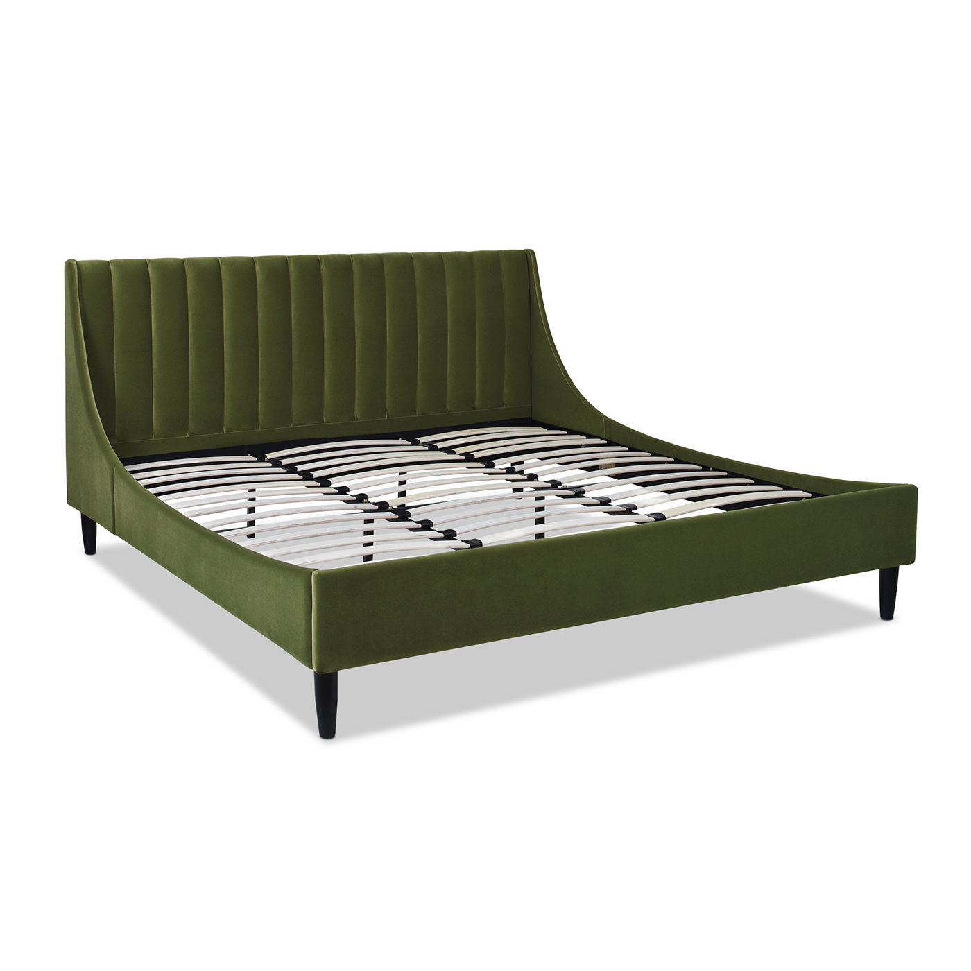 Aspen Vertical Tufted and Modern Platform Bed