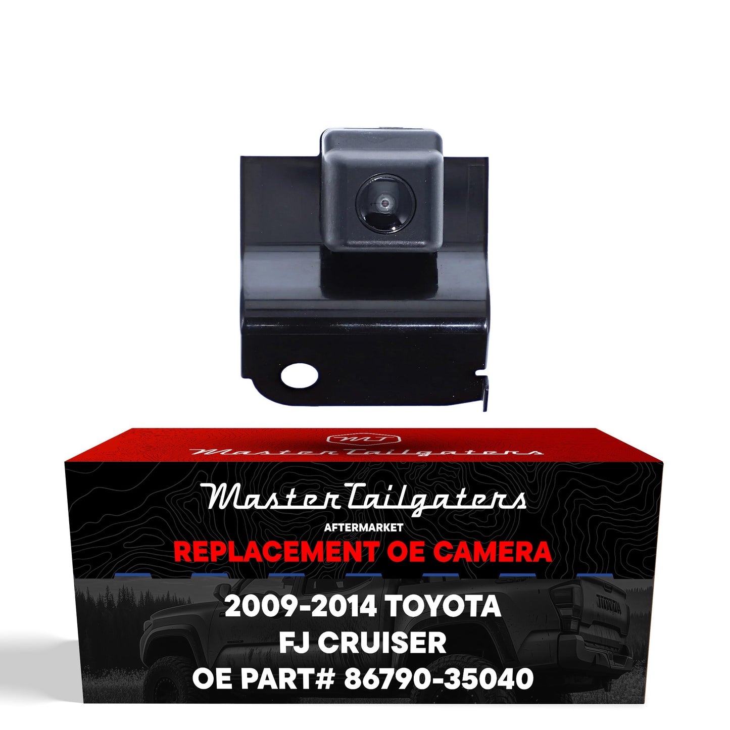 Backup camera for Toyota FJ Cruiser (2009-2014) OEM 86790-35040 by Master Tailgaters on Tampa Home & Garden Store