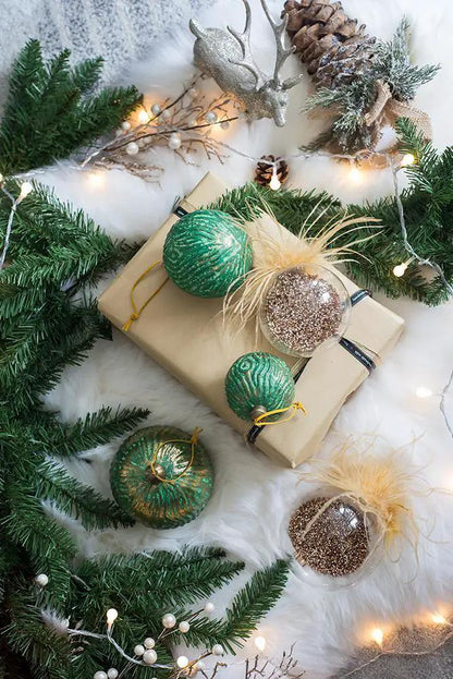 Christmas Ball Glass Ornament and Tree Decoration