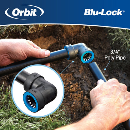 3/4" Blu-Lock Tee 31370