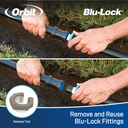 3/4" x 1/2" Blu-Lock Reducing Coupling 31377