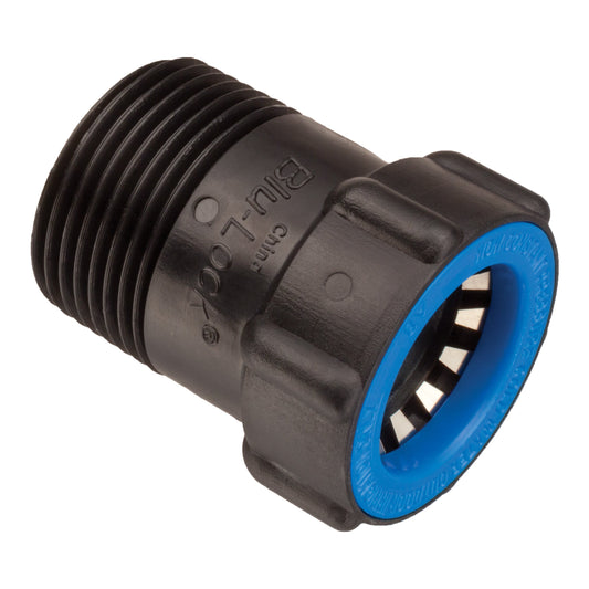 3/4" Blu-Lock x 1" MPT Adapter 31383 - Tampa Home & Garden Store