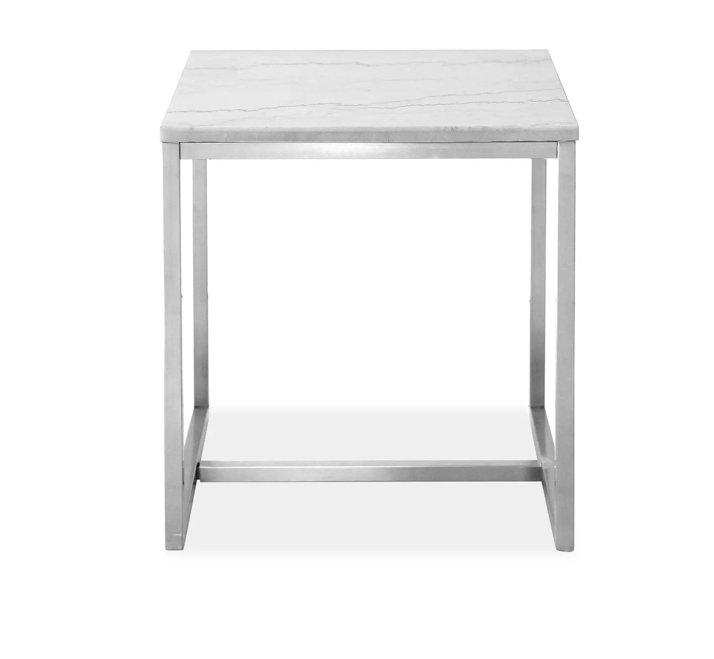 Esme Rectangular Table With Marble and Nickel