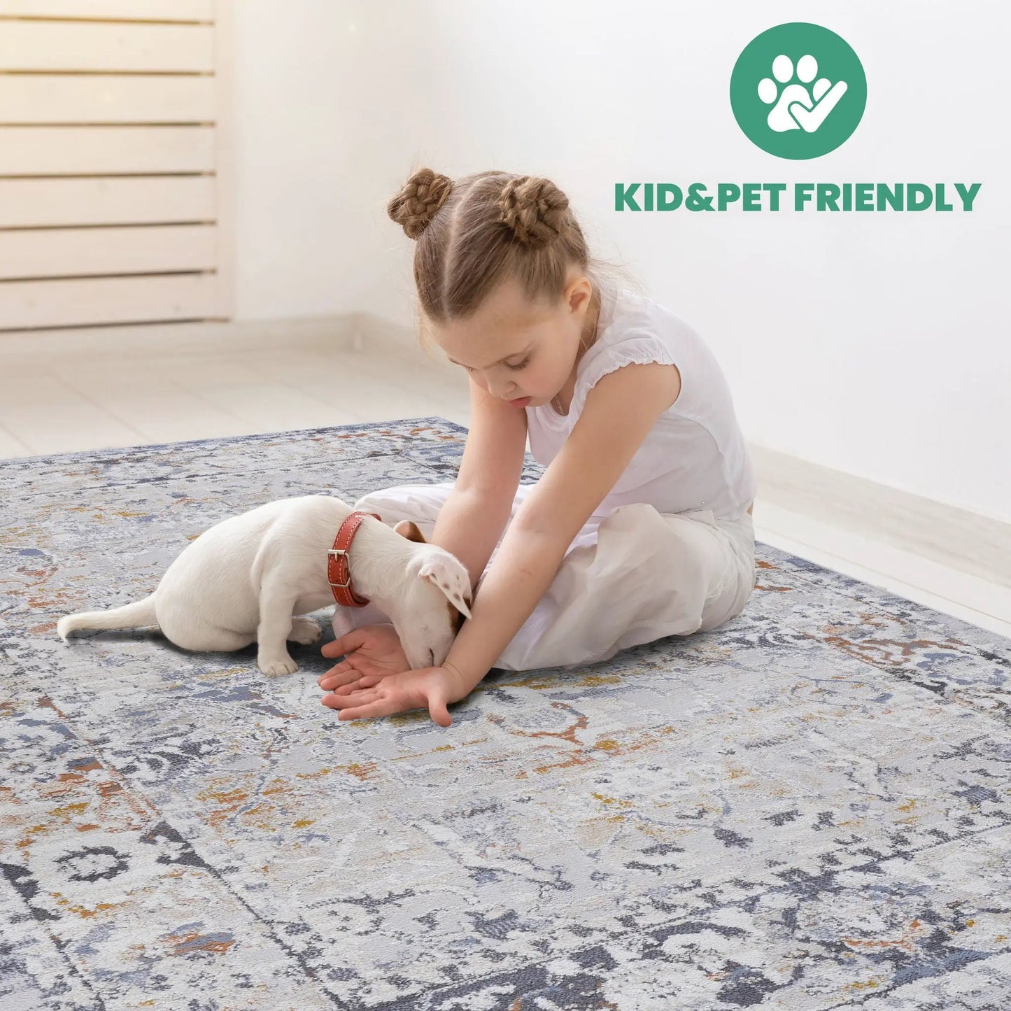 Payas Trendy Traditional Area Rug in Neutral