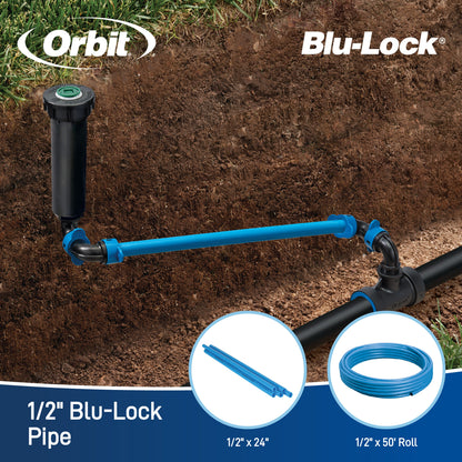 1/2 in. x 24 in Blu-Lock Pipe