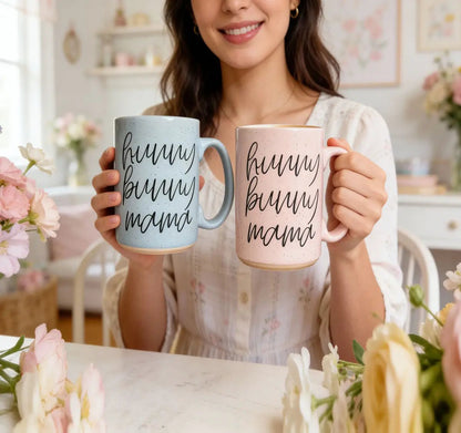 Hunny Bunny Mug for Moms 16.23oz Speckled Finish