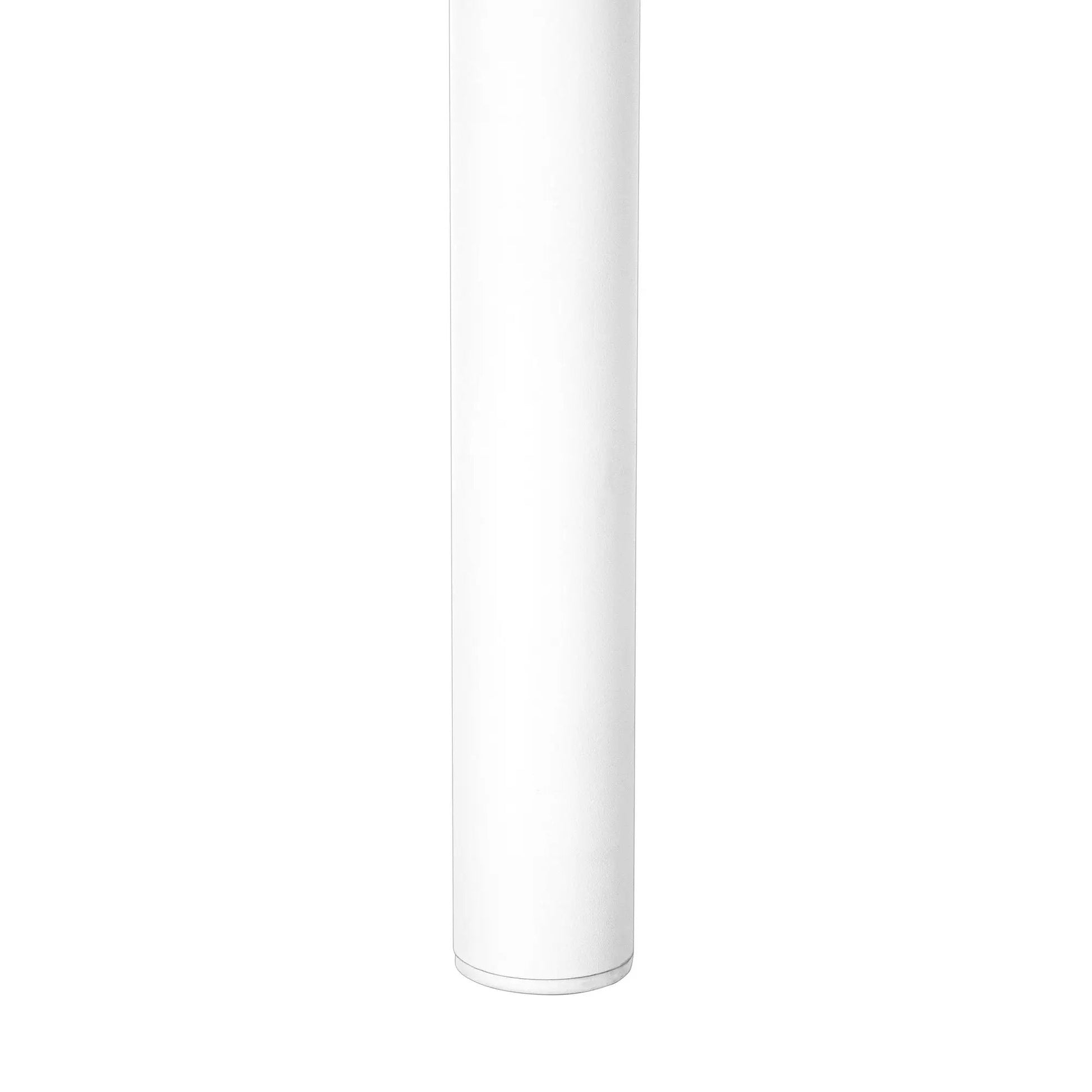 Accent Table white cylindrical pedestal base with rounded bottom by Unique Piece Furniture on Tampa Home & Garden Store
