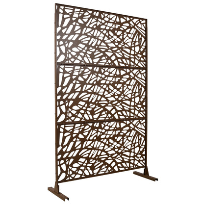 Freestanding Decorative Privacy Screen for Patio