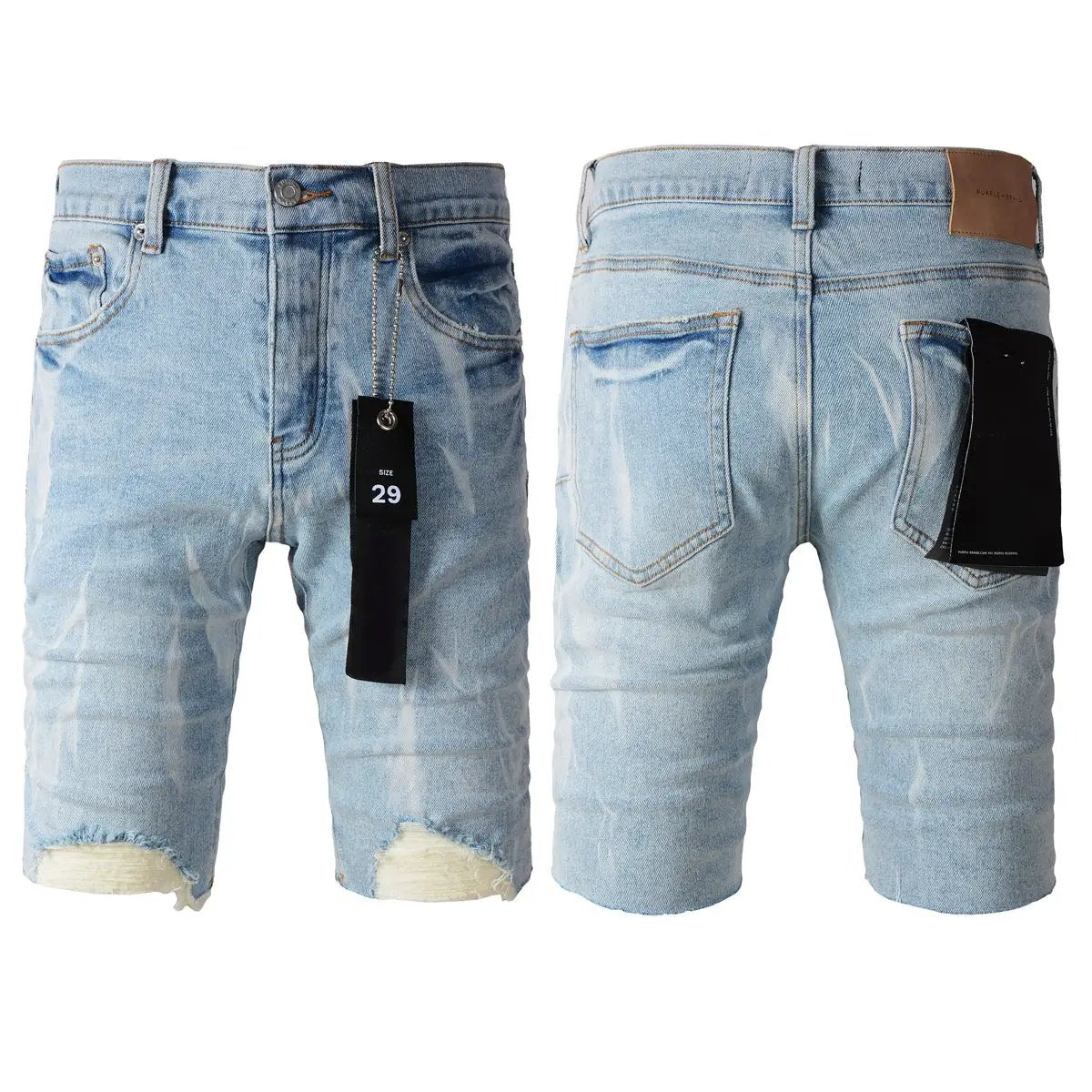 Personal Leisure washed light denim jeans by FLIPSTYLEZLLC, size 29, front and back views on Tampa Home & Garden Store