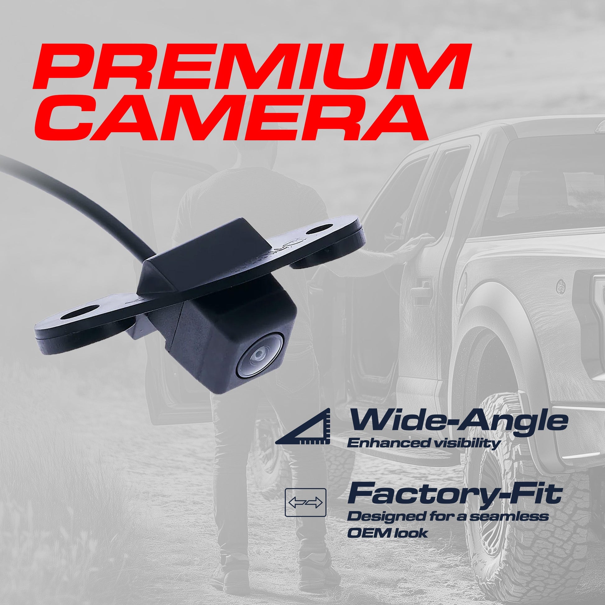 Master Tailgaters OEM backup camera for Toyota Hilux Revo 2015-2016, wide-angle lens on Tampa Home & Garden Store