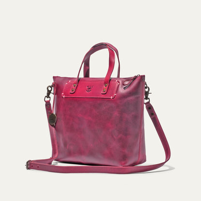 Simple Full Grain Vegetable Tanned Satchel