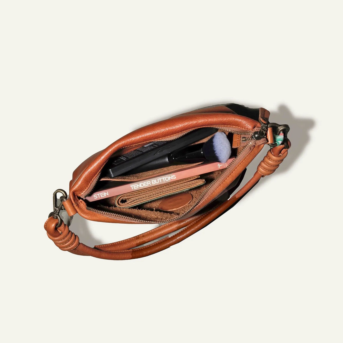 Milan Convertible Topzip Leather Bag brown leather shoulder bag by Will Leather Goods on Tampa Home & Garden Store